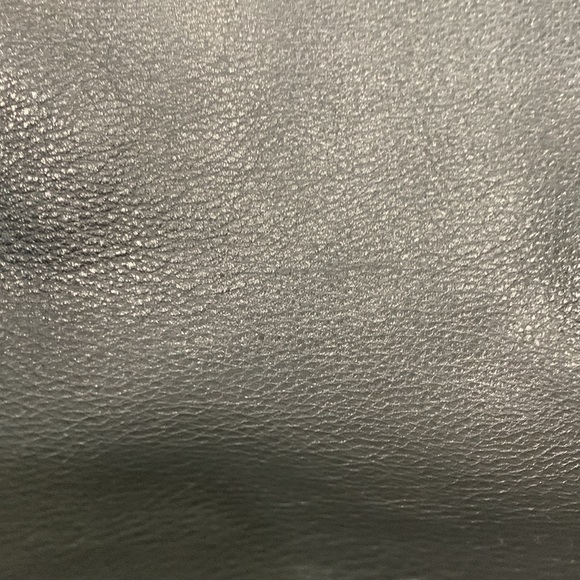 Mario Hernandez black leather tote with metal H appliqués. Pre loved - Picture 14 of 14